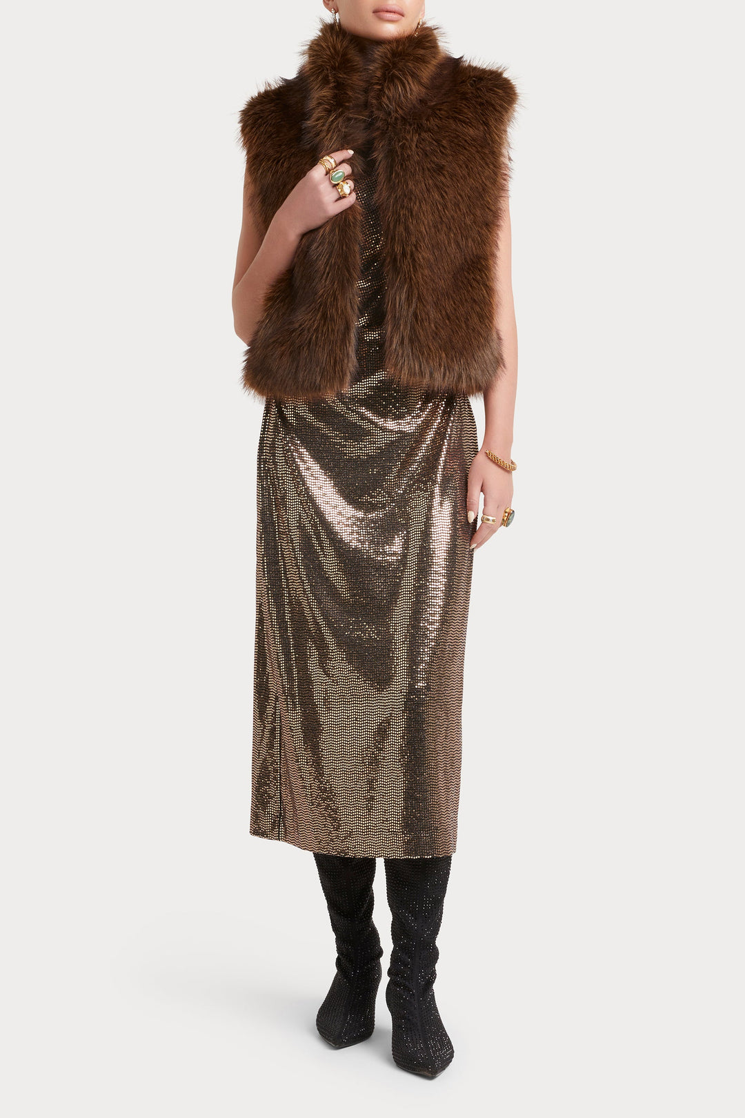 Husk Fur Vest