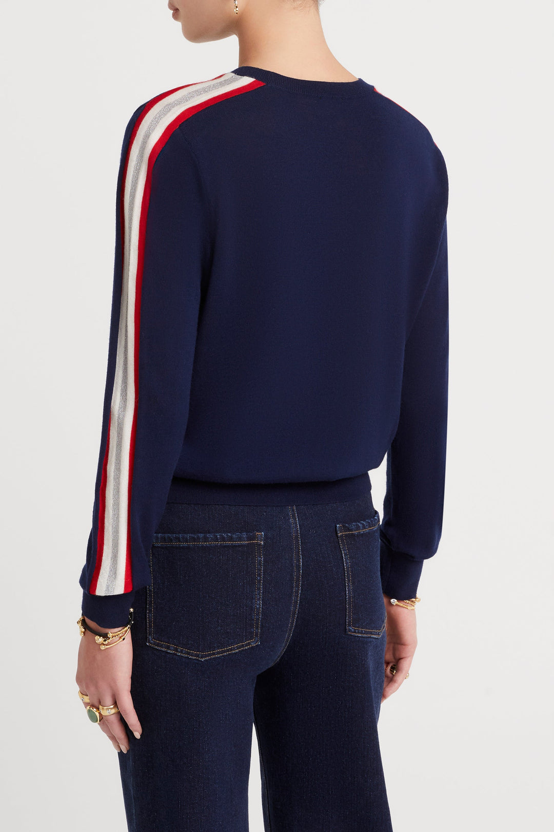 Husk Stripe Sports Crew