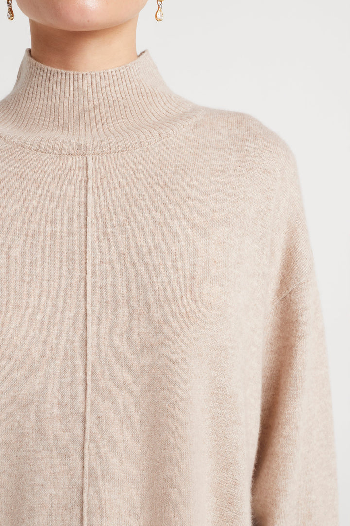 Husk Cashwool High Neck Knit