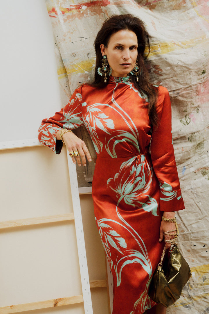 Husk Marais Midi Dress