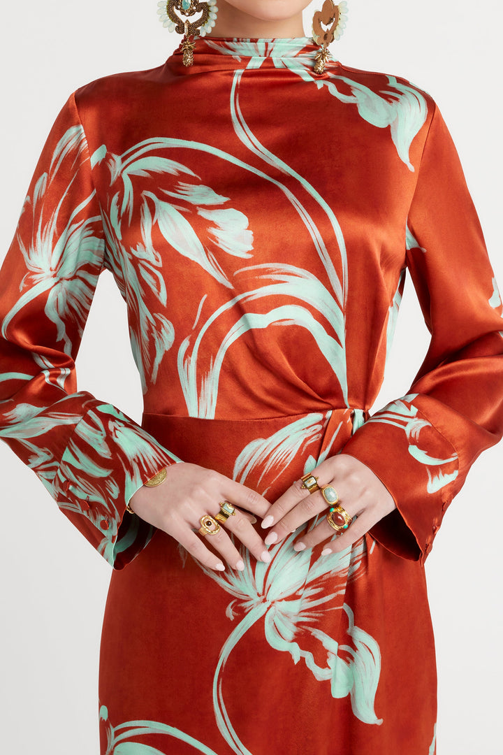 Husk Marais Midi Dress