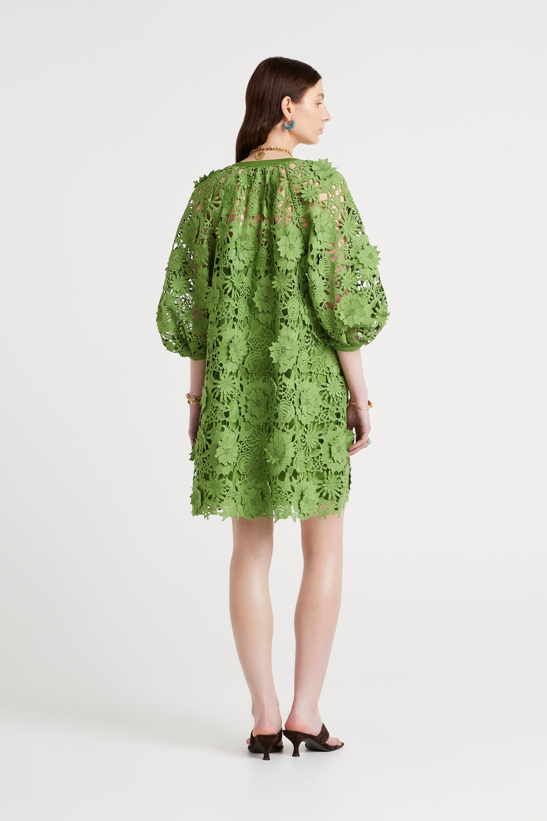 Husk Luna Mini Dress - Olive
