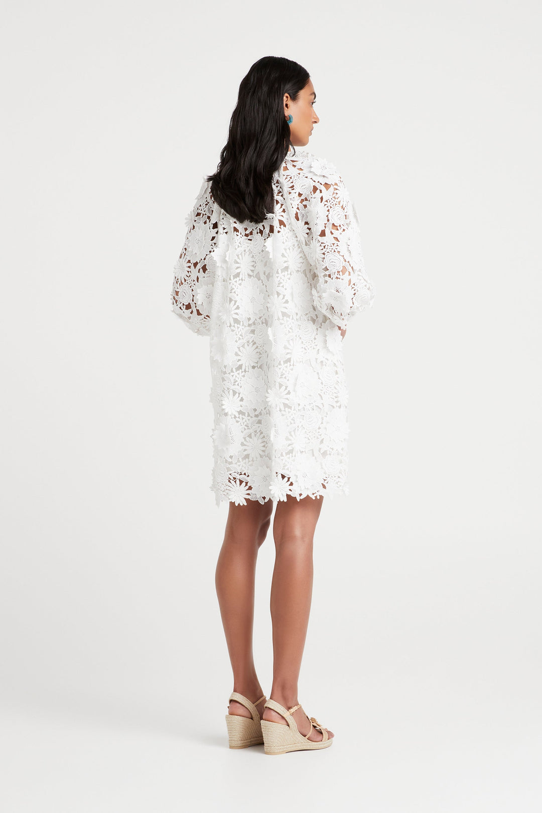 Husk Luna Mini Dress - White