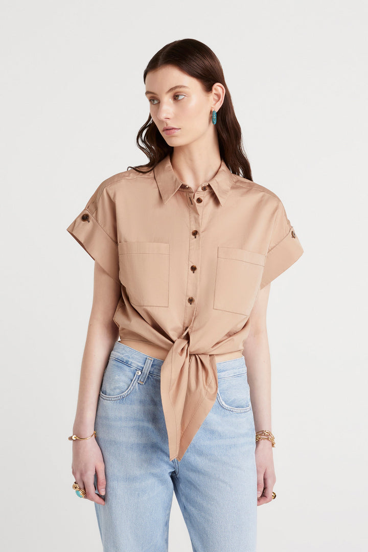 Husk Elodie Top - Camel