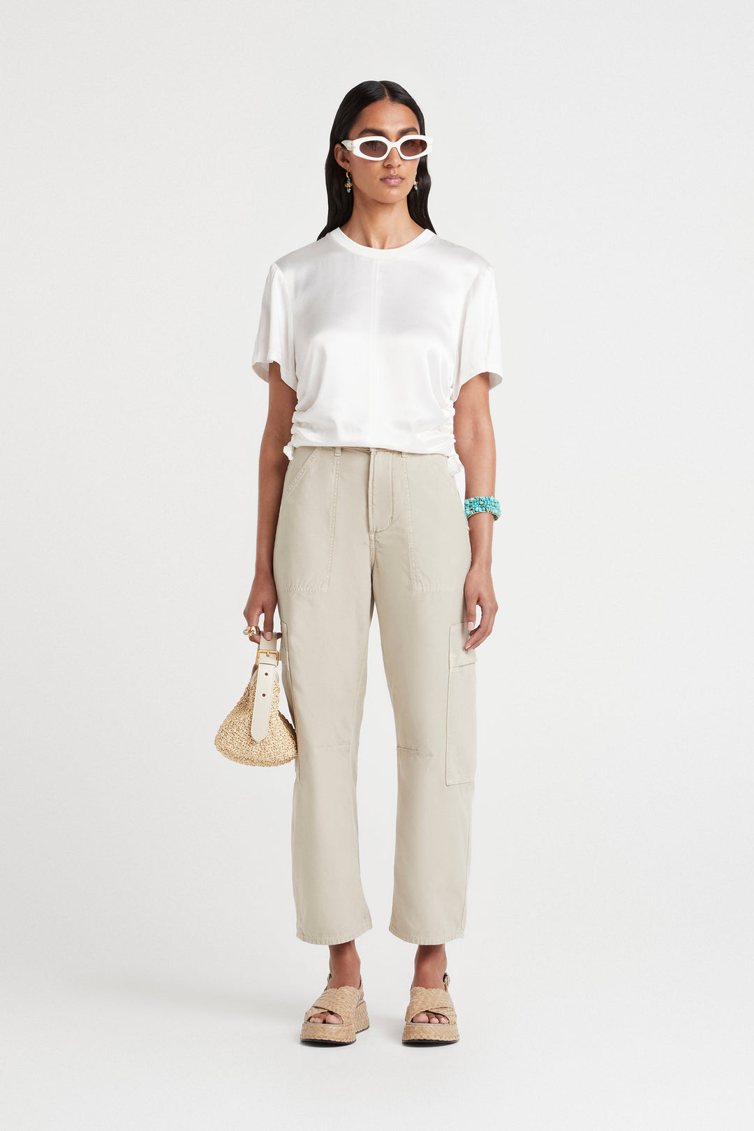Husk Eden Top - Oyster