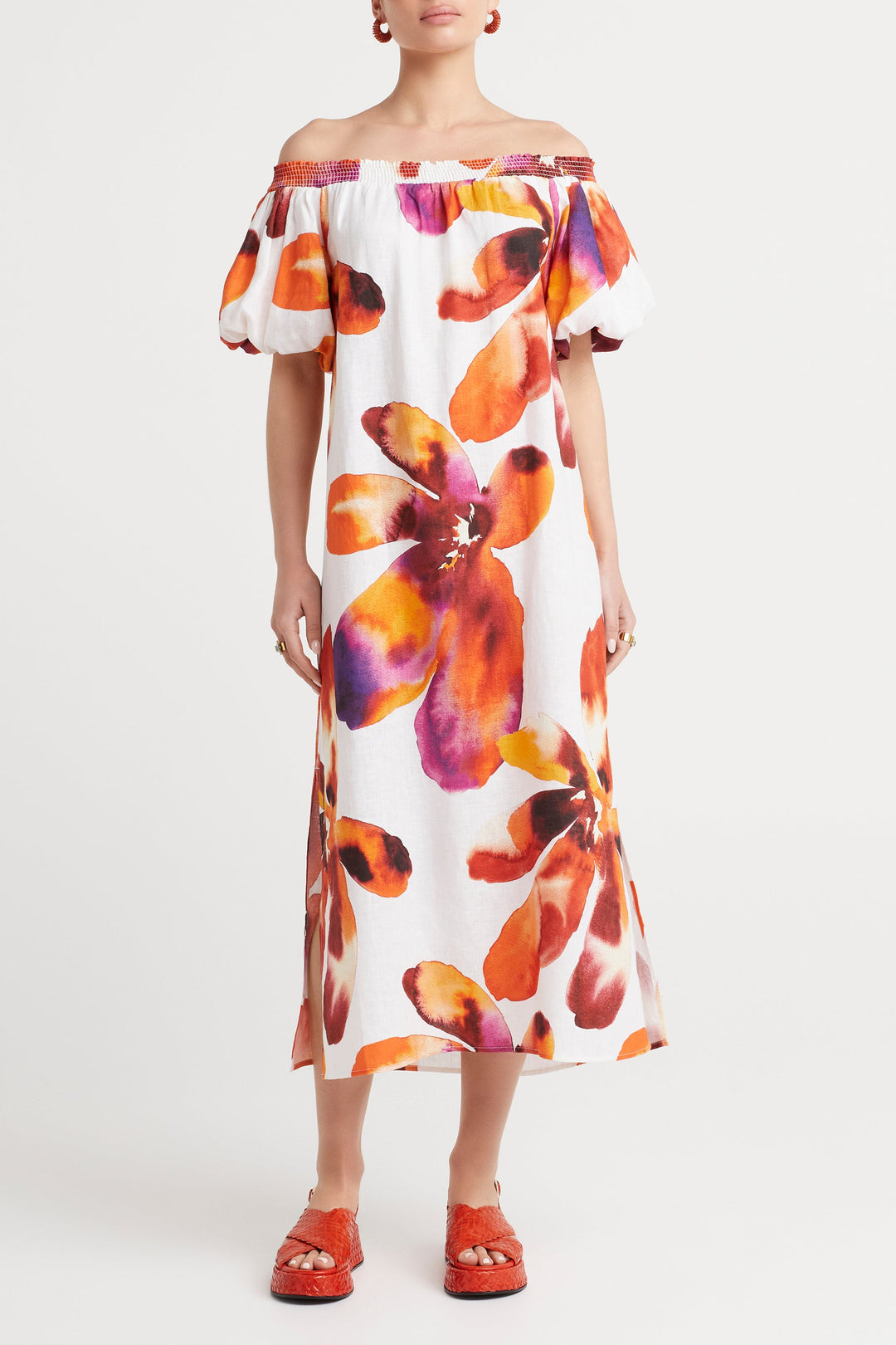 Husk Carlotta Off Shoulder Dress