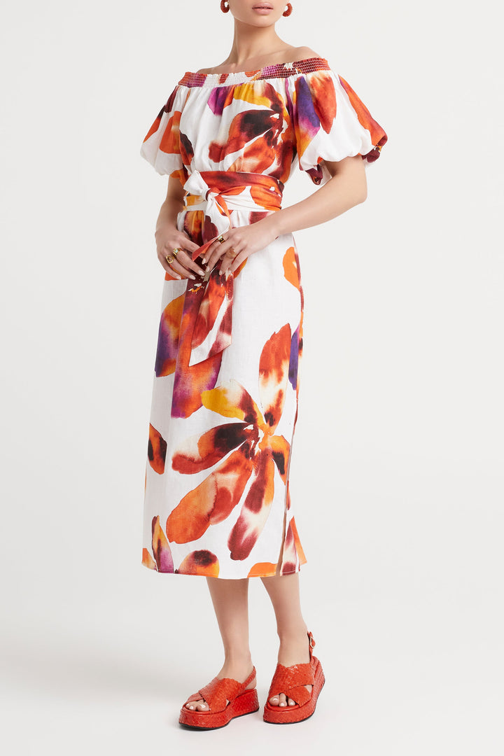 Husk Carlotta Off Shoulder Dress