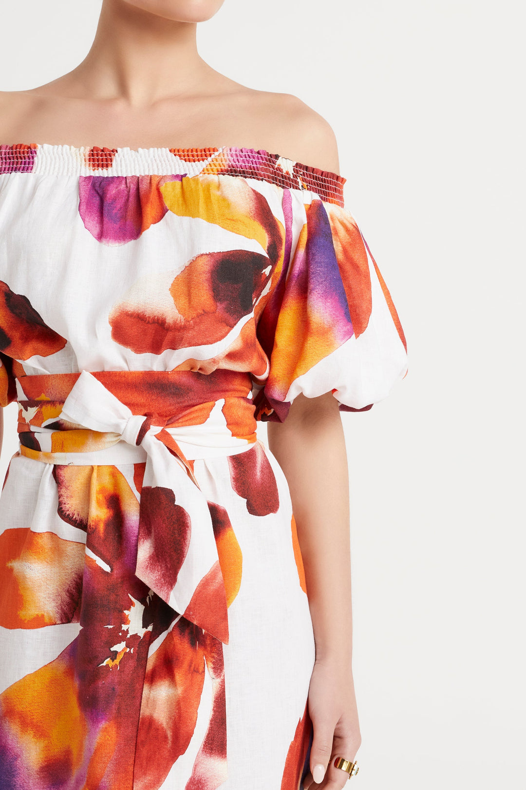 Husk Carlotta Off Shoulder Dress