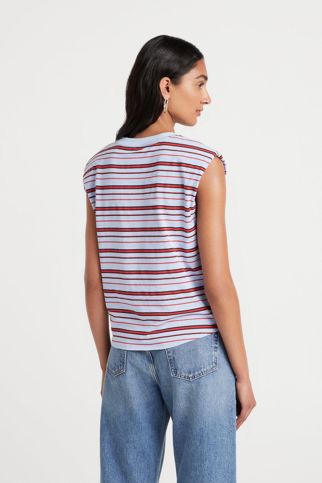 Husk Stripe Twist Tank