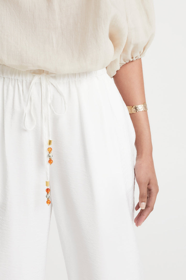 Husk Eden Pant - White