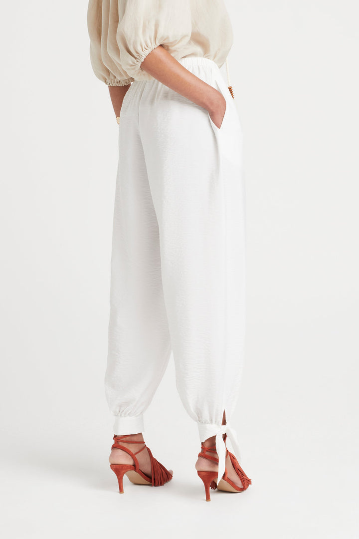 Husk Eden Pant - White