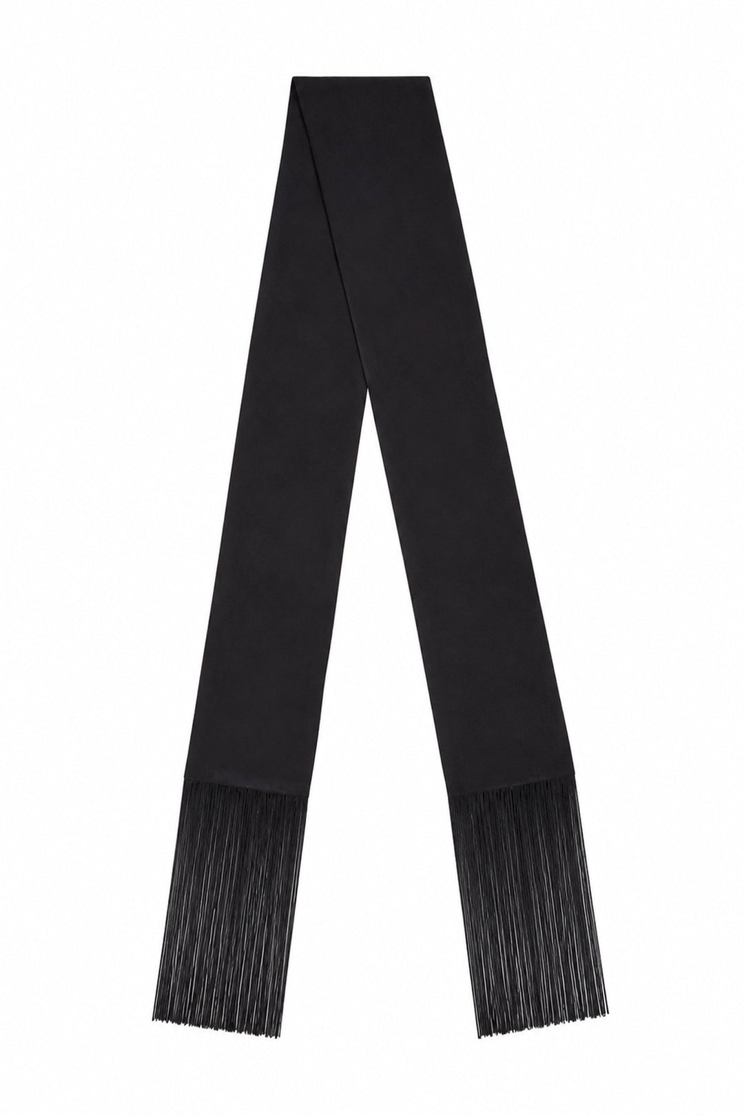 Husk Aveline Fringe Scarf - Black