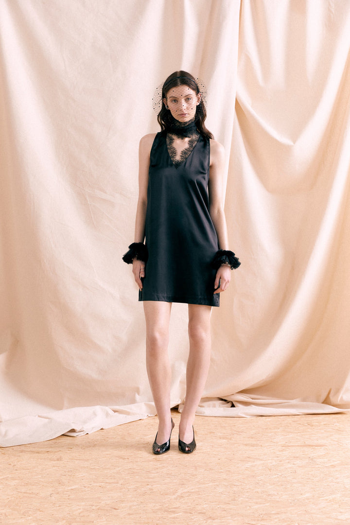 Husk Sloane Mini Dress - Black