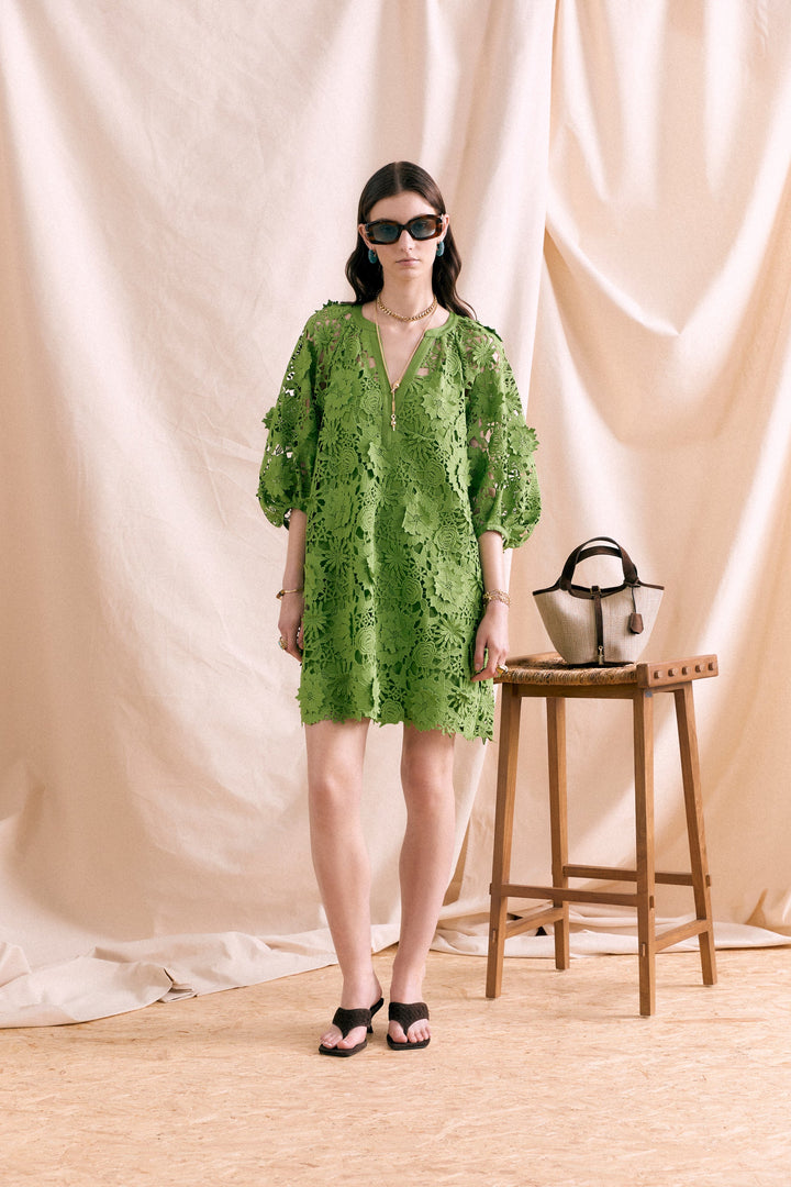 Husk Luna Mini Dress - Olive