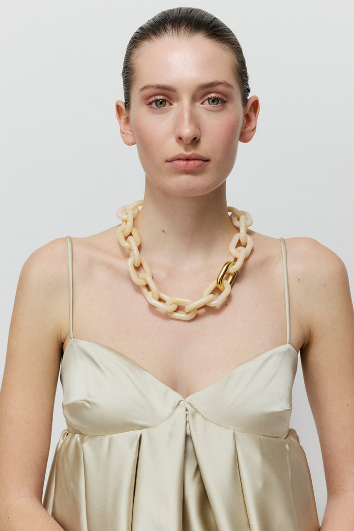 Vanessa Baroni Oval Necklace