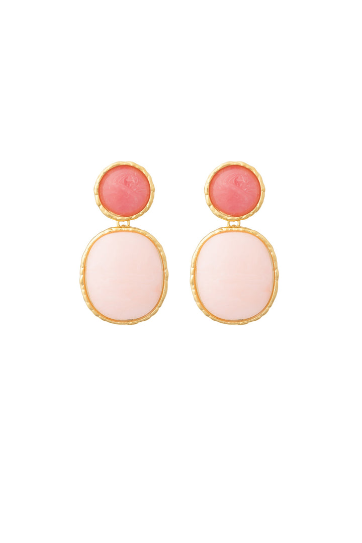Vanessa Baroni Vintage Oval Earrings