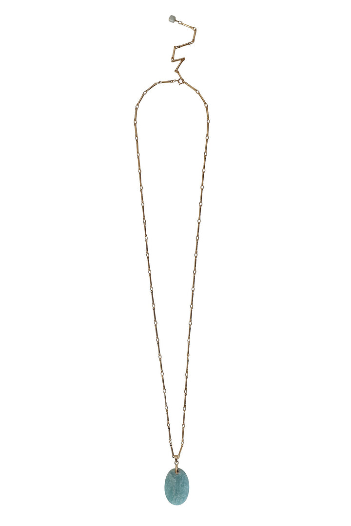 Husk x Alouette Design Drop Pendant Neckace
